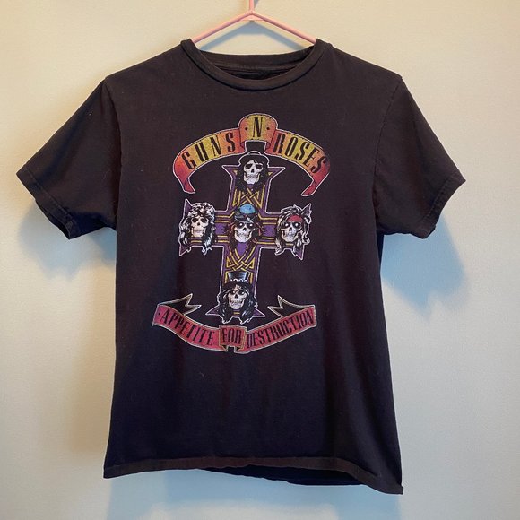 Guns n Roses Other - Guns N  Roses  Appetite For Destruction Boys T-Shirt Size Med (9 - 13 )